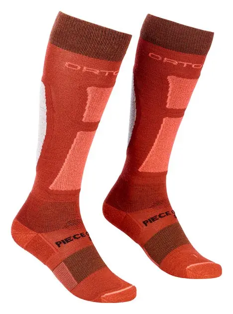 Ortovox W‘s Ski Rock‘n‘Wool Long Socks 35-38 červená Top Prodej