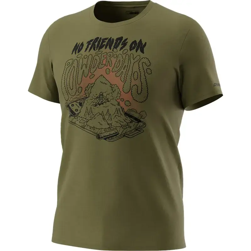 Dynafit Artist Series CO T-Shirt M L zelená Značkový