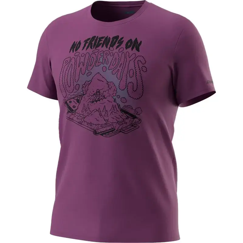 Dynafit Artist Series CO T-Shirt M L fialová Cenově Výhodný