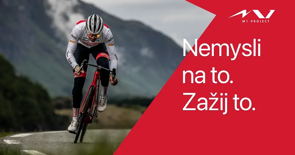 Hit Sezóny Pánské cyklistické ponožky Trek-Segafredo M/L bílá/červená