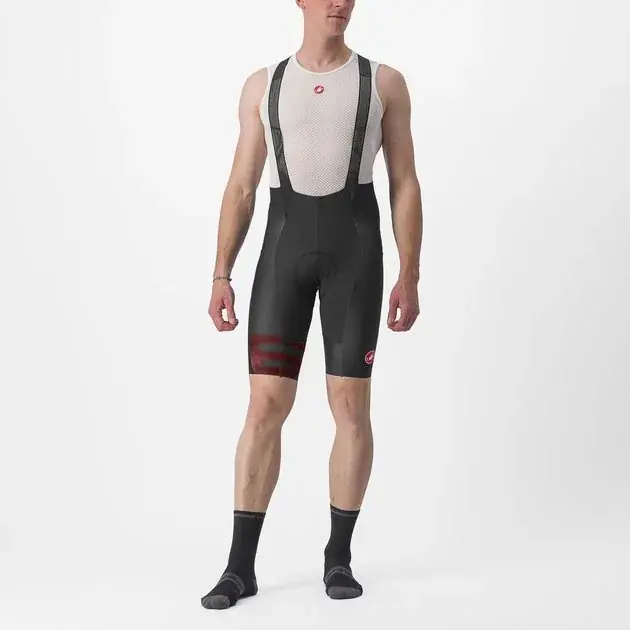 Castelli Free Aero RC Kit Bibshort M černá/červená Super Cena