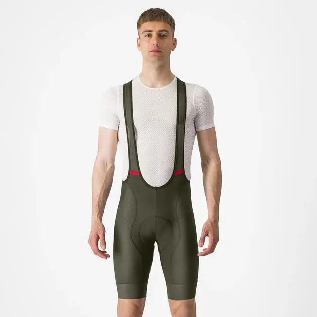 Víkendová Akce Castelli Competizione Bibshort L zelená