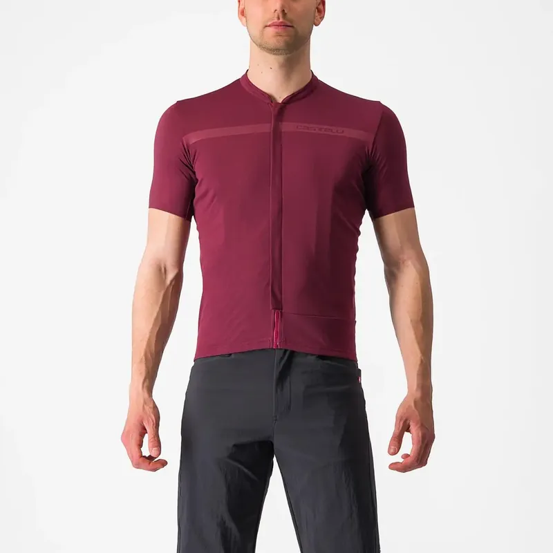Sleva Castelli Unlimited All Road jersey 3XL červená