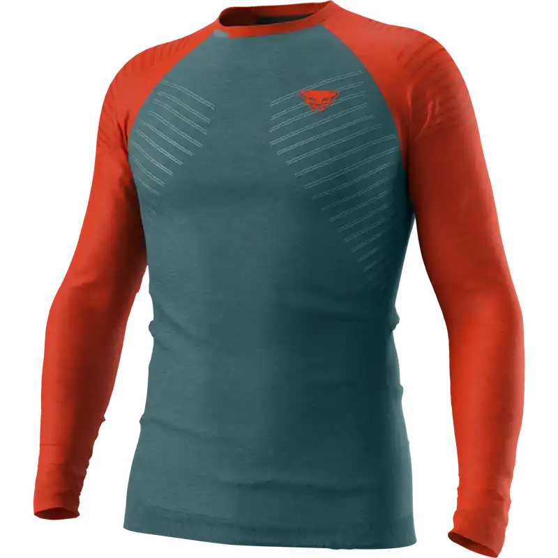 Vysoce Kvalitní Dynafit Tour Light Merino Long Sleeve Shirt Men XXL modrá/oranžová