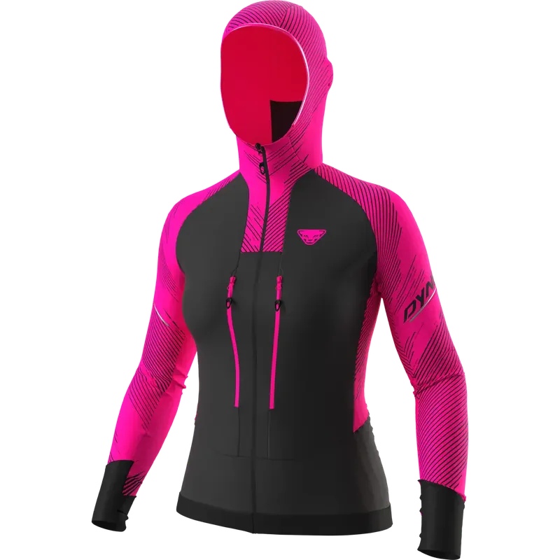 Finální Výprodej Dynafit Mezzalama Race Jacket Woman M černá/růžová