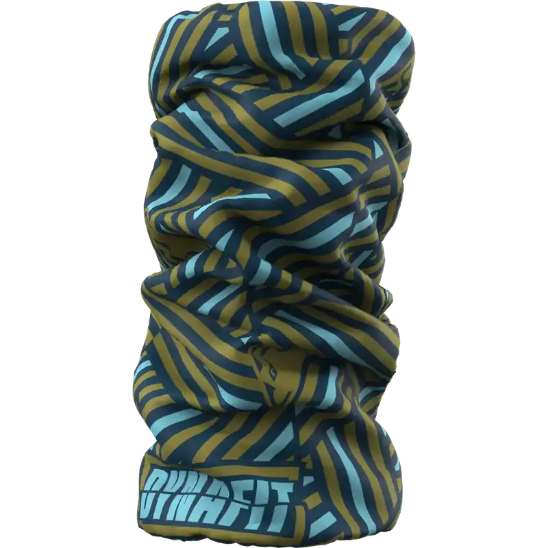 Dynafit Logo Neck Gaiter UNI zelená/modrá Horká Nabídka