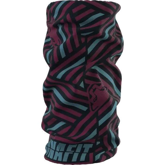 Dynafit Logo Neck Gaiter UNI fialová/modrá Značkový