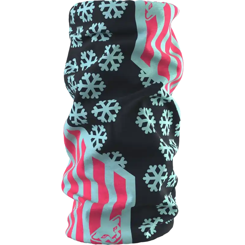 Dynafit Logo Neck Gaiter UNI růžová/černá Akční Nabídka