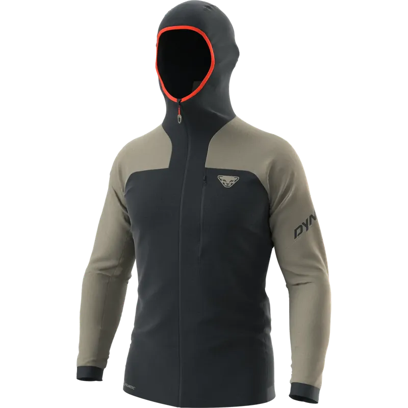 Ověřený Dynafit Speed Polartec® Hooded Jacket Men_x005F_x005F_x005F_x000D_ XL khaki/černá