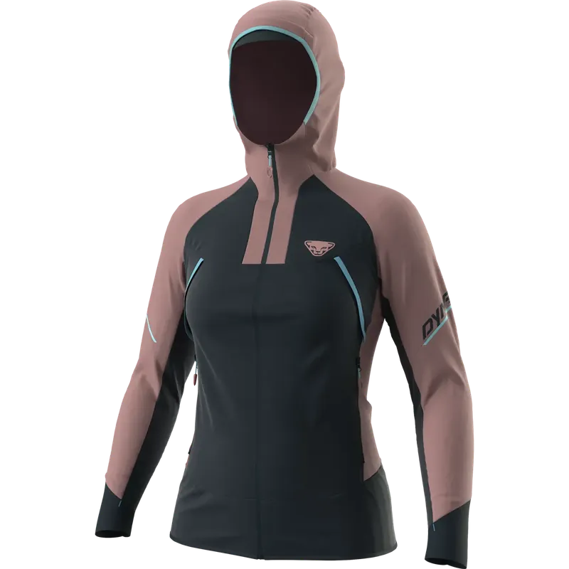 Dynafit Speed Softshell Jacket Woman XS černá/růžová Cenový Hit