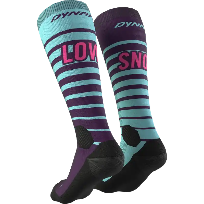 Nakupujte Hned Dynafit FT Graphic Socks 39-42 fialová/tyrkysová