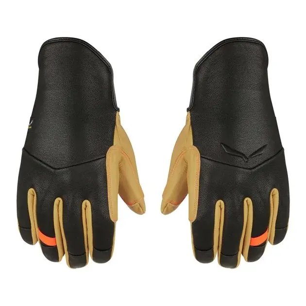 Cenově Výhodný Salewa Ortles Am M Leather Gloves 7/S černá/hnědá