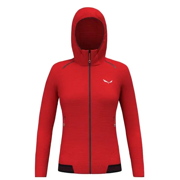 Autentický Salewa Pedroc Pl W Hd Jacket. 46/40 červená