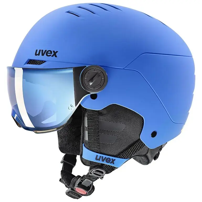 Aktuální Uvex Rocket JR Visor Helmet 51-55 modrá
