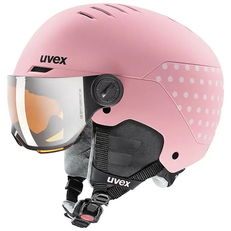 Uvex Rocket JR Visor Helmet 51-55 růžová Poslední Šance
