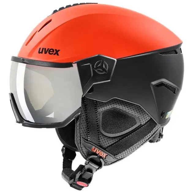 Finální Výprodej Helma Uvex Instinct Visor 53-56 červená/černá