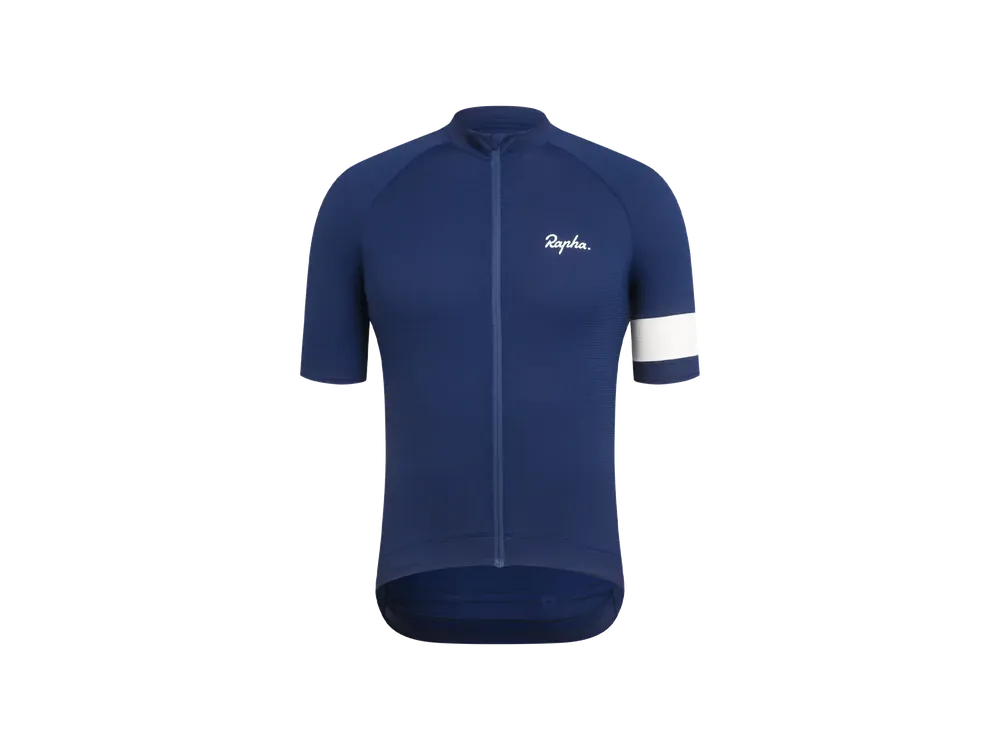 Lehký cyklistický dres Rapha Core XL modrá Originální