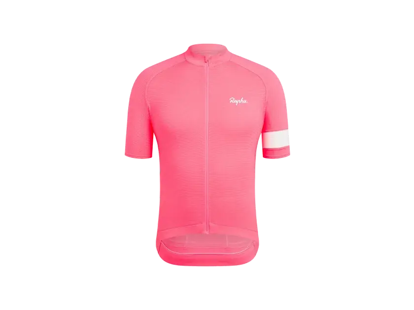 Lehký cyklistický dres Rapha Core M růžová Výhodná Nabídka