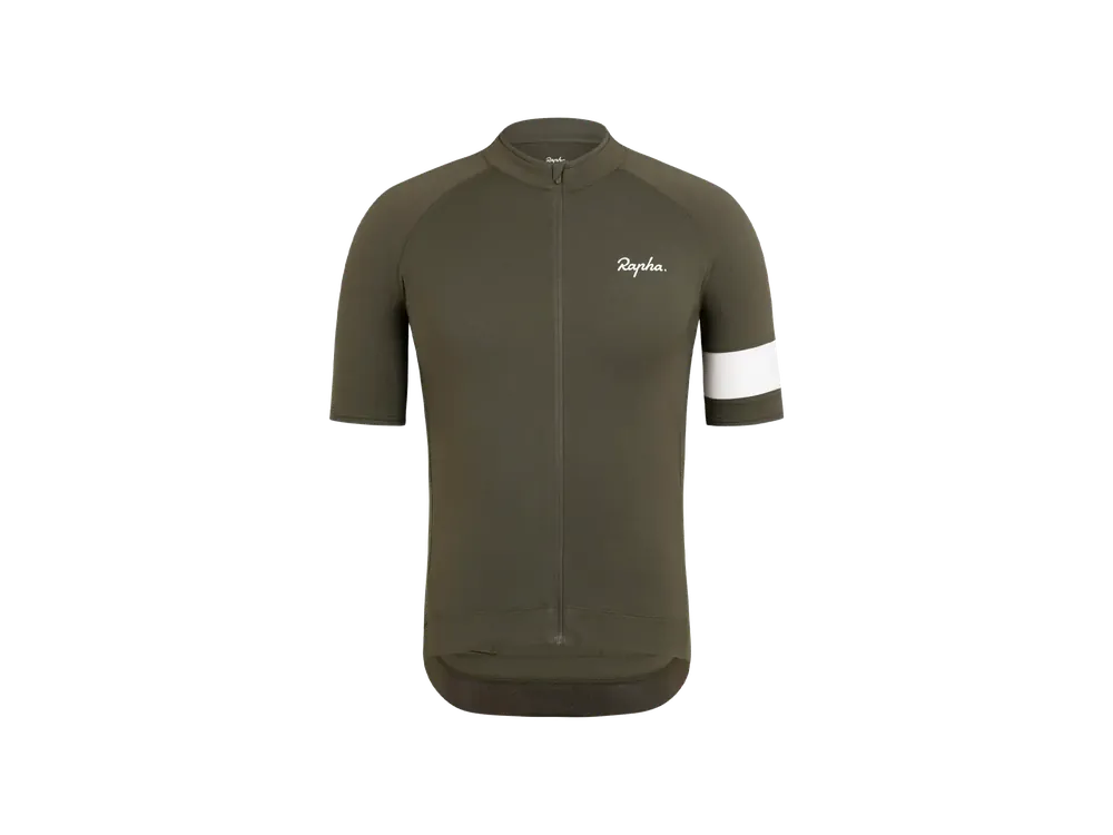 Cyklistický dres Rapha Core M zelená Cenově Výhodný