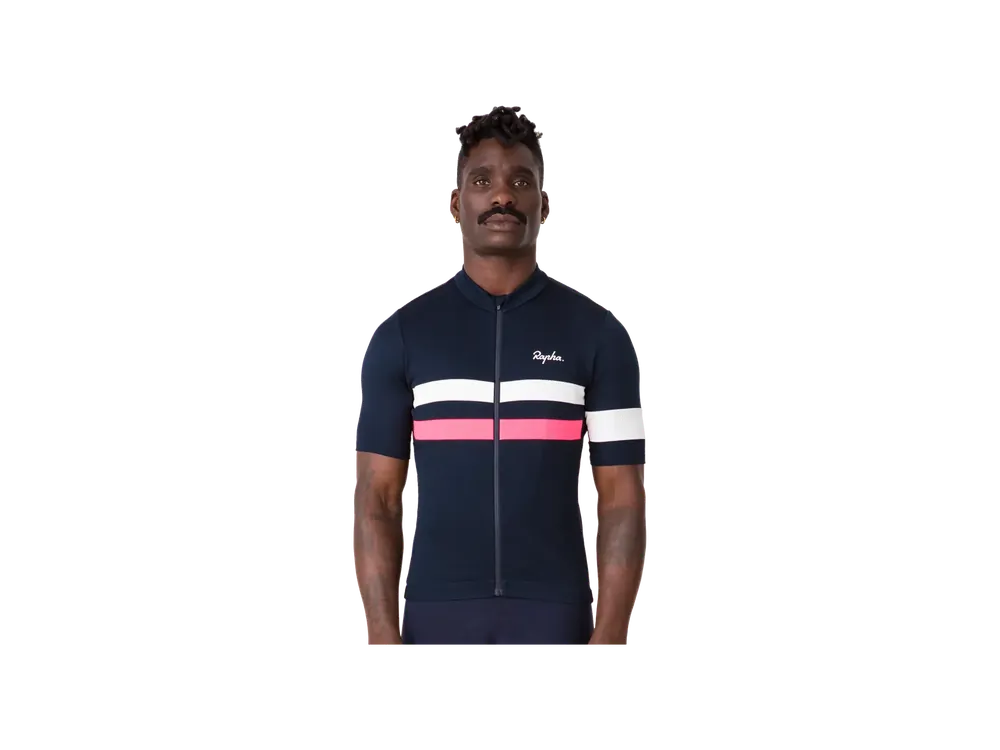Značkový Cyklistický dres Rapha Brevet XXL modrá