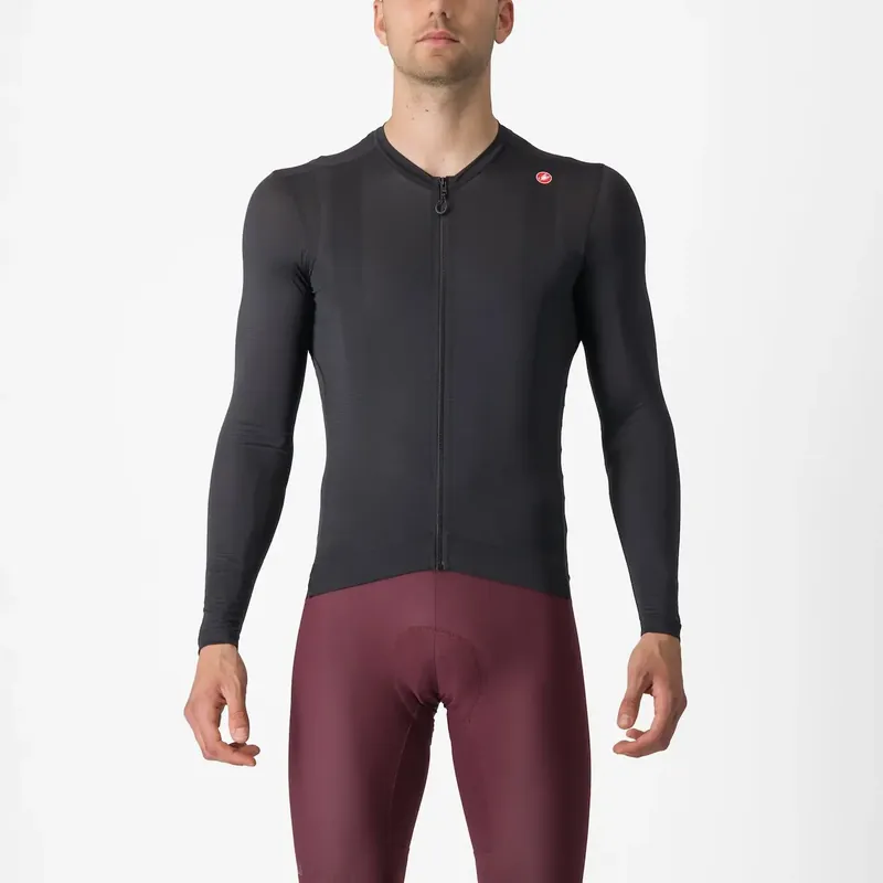 Bezpečná Platba Castelli Esperesso LS Jersey M černá