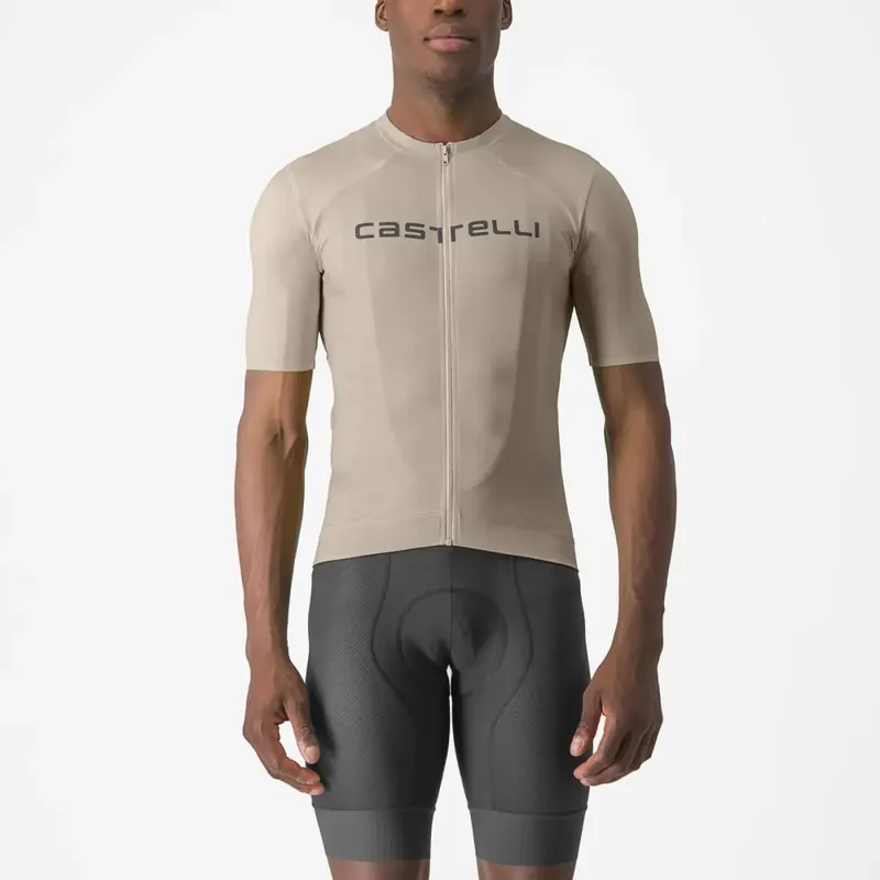 Speciální Cena Castelli Prologo Lite Jersey XL béžová/šedá