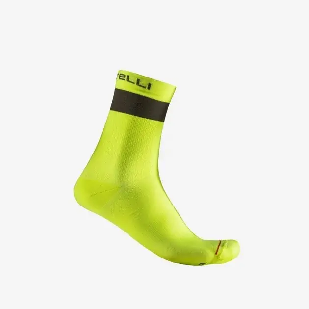Castelli Elements 15 Socks XXL žlutá/zelená Nejlepší Cena