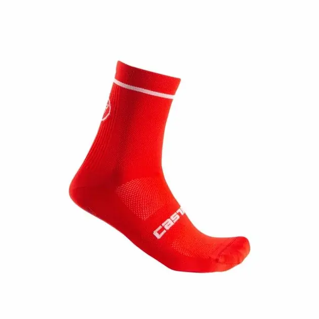 Castelli Entrata 13 Socks L/XL červená Dokud Zásoby Vydrží