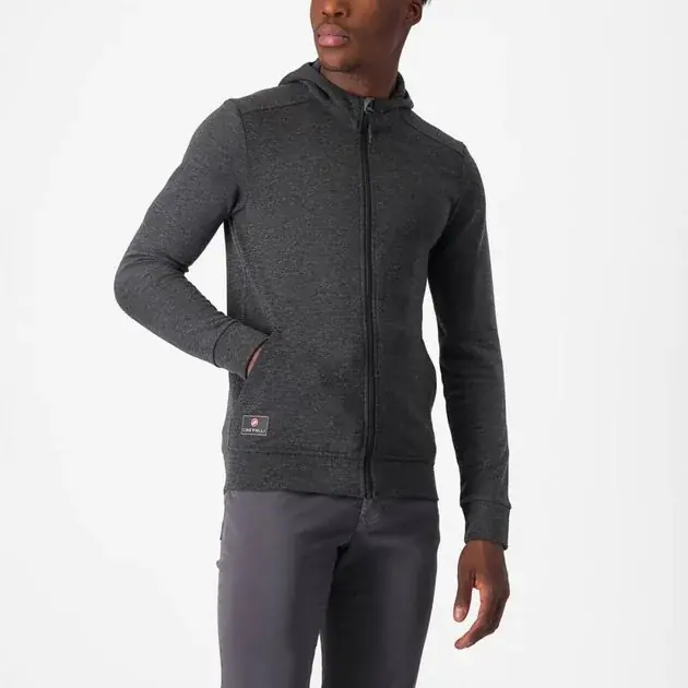 Nejprodávanější Castelli Milano 2 Full Zip Fleece L šedá