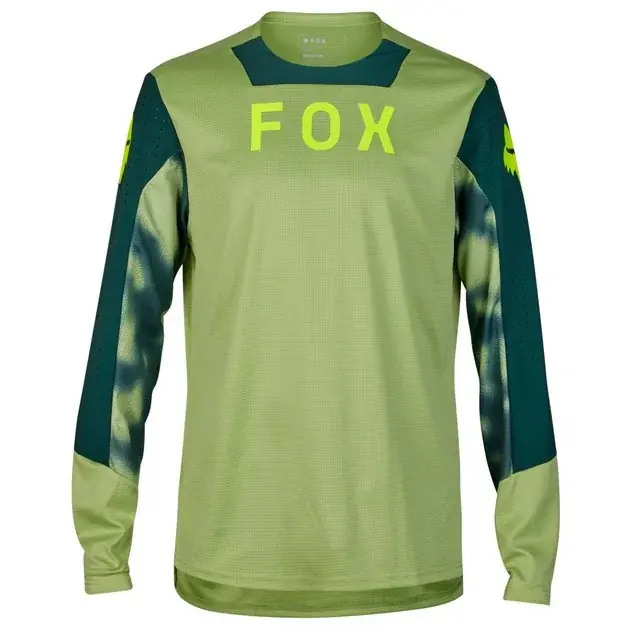 Bezpečná Platba Fox Defend Ls Jersey Taunt M zelená