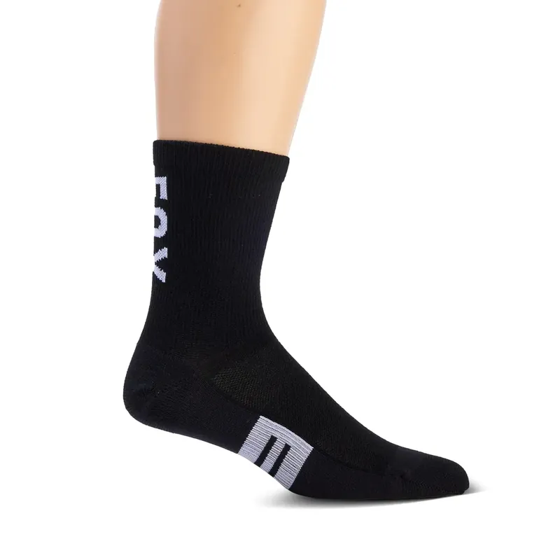 Fox 6" Flexair Merino Sock - L/XL, Black L/XL černá Akční Nabídka