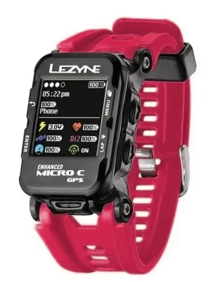 Nejprodávanější Lezyne MICRO C GPS WATCH Pink růžová