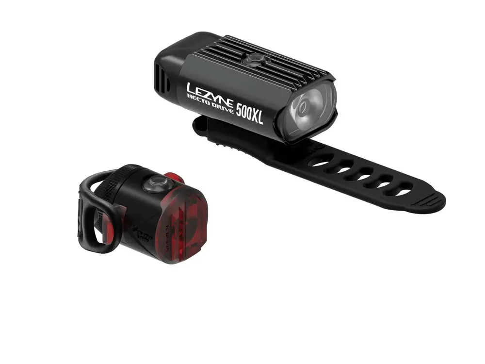 Lezyne HECTO DRIVE 500XL / FEMTO USB PAIR černá Výhodná Nabídka