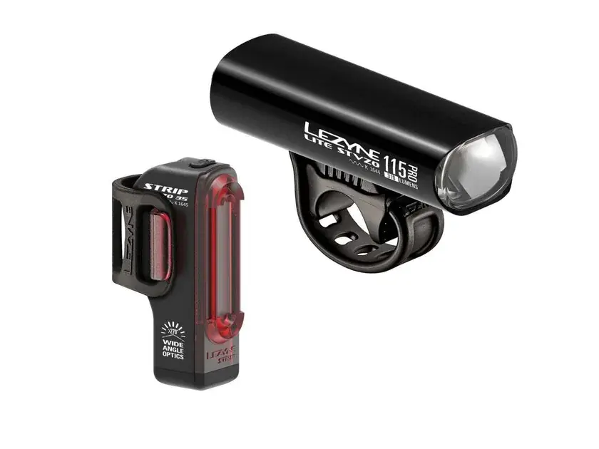 Výprodej Lezyne LITE STVZO PRO 115 / STRIP STVZO PAIR černá