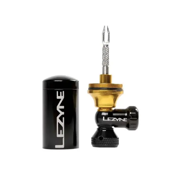 Nejlepší Cena Lezyne TUBELESS CO2 BLASTER W/O CO2 černá/zlatá