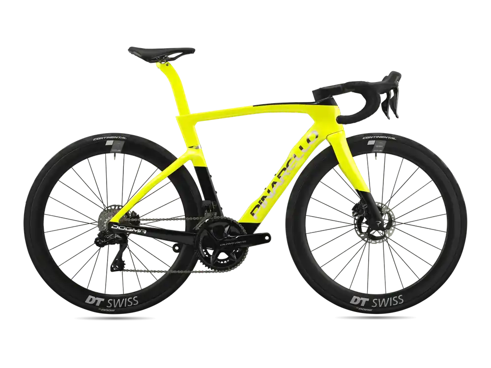 Pinarello Dogma F Dura Ace Di2 2x12 DB PM (MY26) 465 žlutá Levný