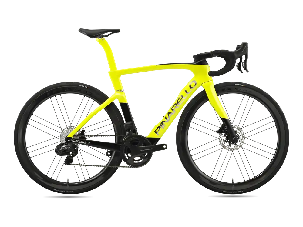 Značkový Pinarello Dogma F Super Record 2x12 DB Wireless (MY26) 515 žlutá
