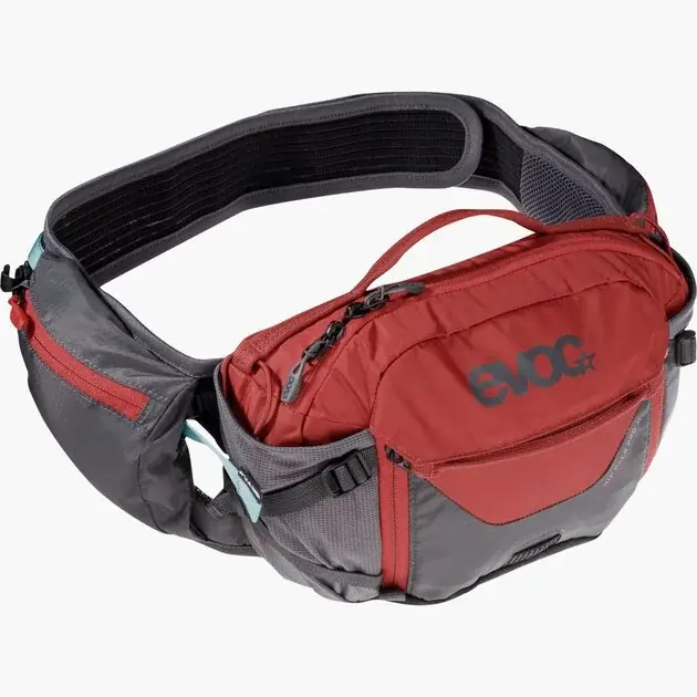 Evoc HIP PACK PRO 3 šedá/červená Víkendová Akce