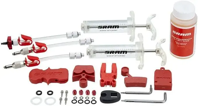 Odvzdušňovací kity SRAM AM BLEED KIT BRAKE - SRAM DOT V2 Finální Výprodej