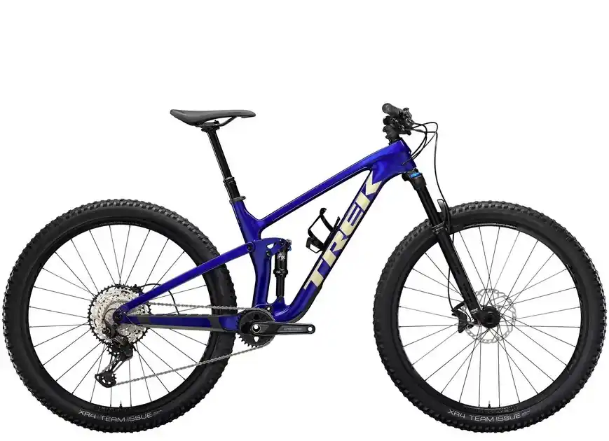 Trek Top Fuel 9.7 Gen 3 S modrá Hit Sezóny