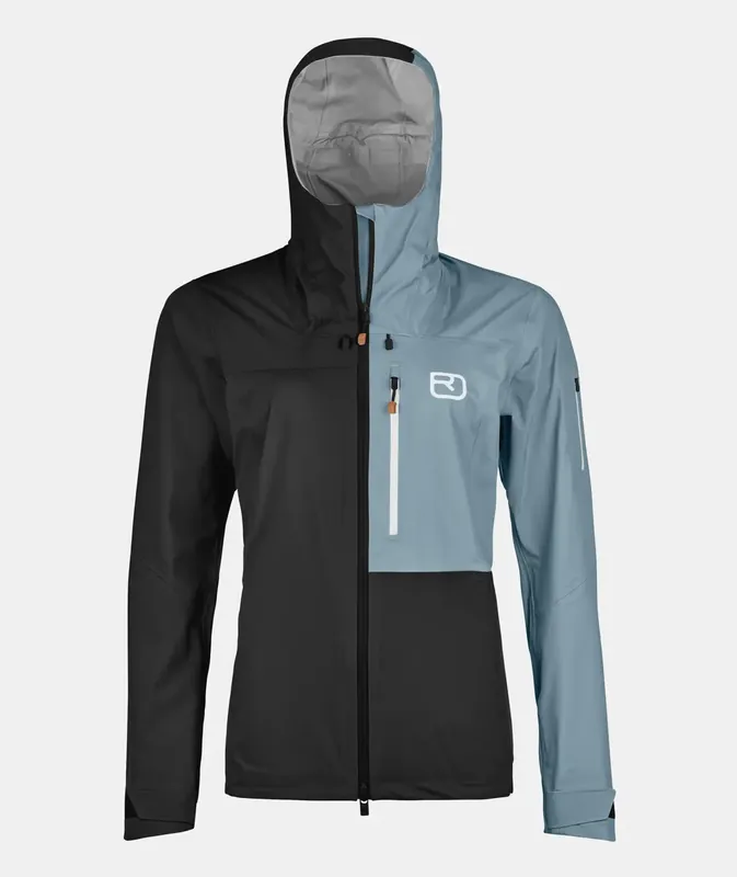 Expresní Doručení Ortovox 3L Ortler Jacket L černá/modrá