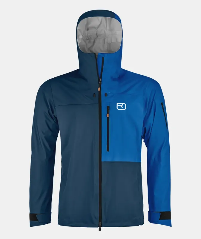 Omezená Nabídka Ortovox 3L Ortler Jacket M M modrá