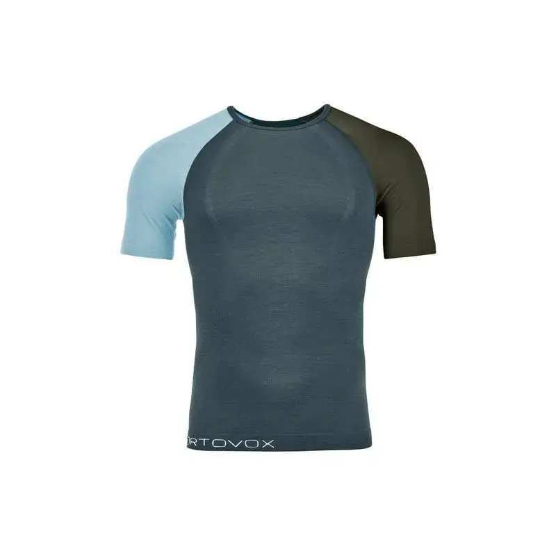 Oblíbený Ortovox 120 Competition Light Short Sleeve M modrá/zelená
