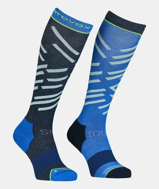 Levný Ortovox Ski Tour Long Socks 45-47 modrá