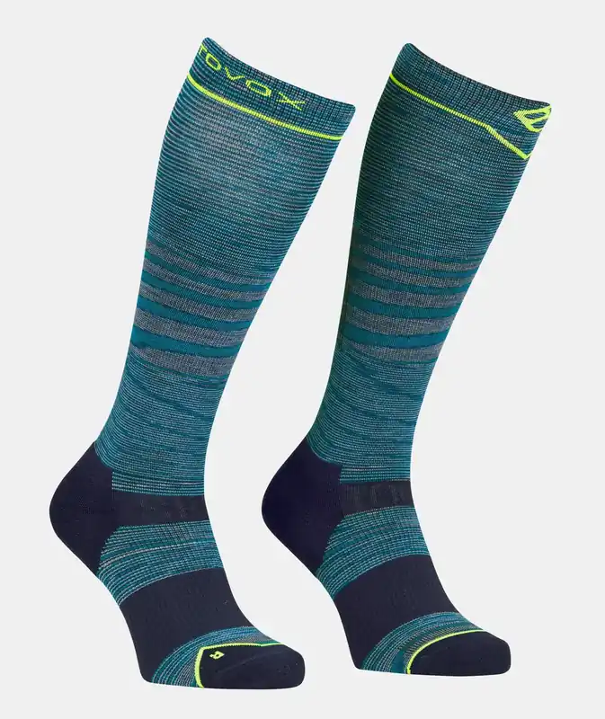 Ortovox Ski Tour Light Compression Long Socks 39-41 modrá/černá Nová Kolekce