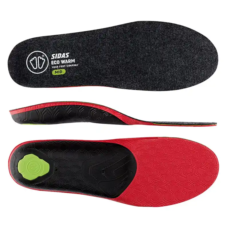 Sidas 3Feet Eco Warm Mid M černá/červená Nakupujte Hned