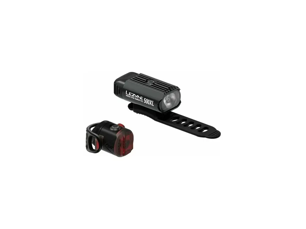 Lezyne HECTO DRIVE 500XL / FEMTO USB C PAIR UNI černá Levný