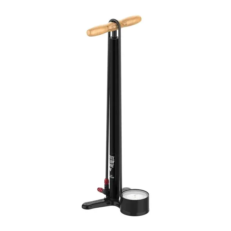 Lezyne STEEL HV FLOOR DRIVE 3.5 UNI černá Sezónní Sleva