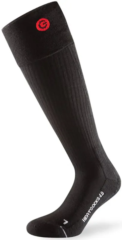 Omezená Nabídka Lenz Vyhřívané ponožky 4.0 toe cap 42-44 černá/červená