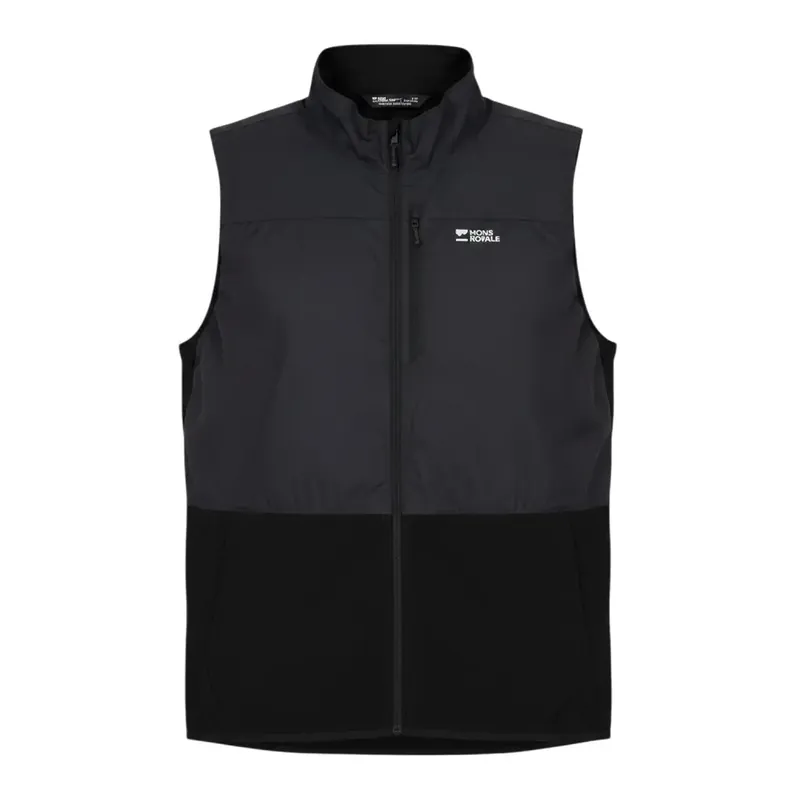 Horká Nabídka Mons Royale Diversion Merino Wind Vest M černá